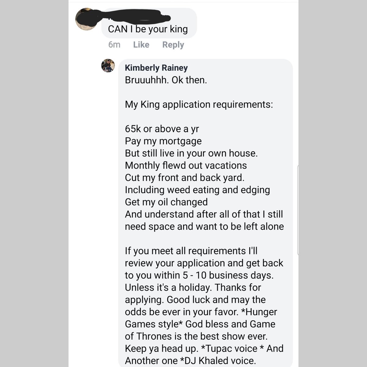 Ms_Kimmykim's tweet photo. If you want to get a man to leave you alone ask him for money.. A thread https://t.co/43nHP6U6T9