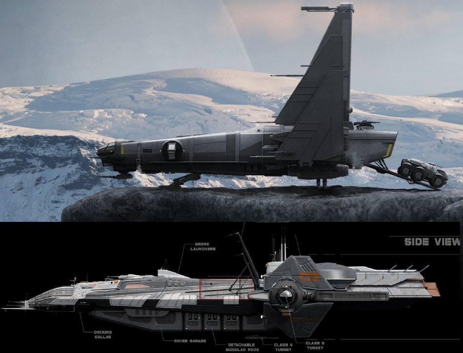 JamesCrasher's tweet photo. @M4Blackout @AbsoluteZeroSyn @SkainetESP @SharkStarNews @CitizenTechok @BlackLionsSC Corsair.... la imitación de la Carrack de los chinos..... digo.... de Drake.... 😉

#SacaLaCarrack https://t.co/Oznd2eBjSo