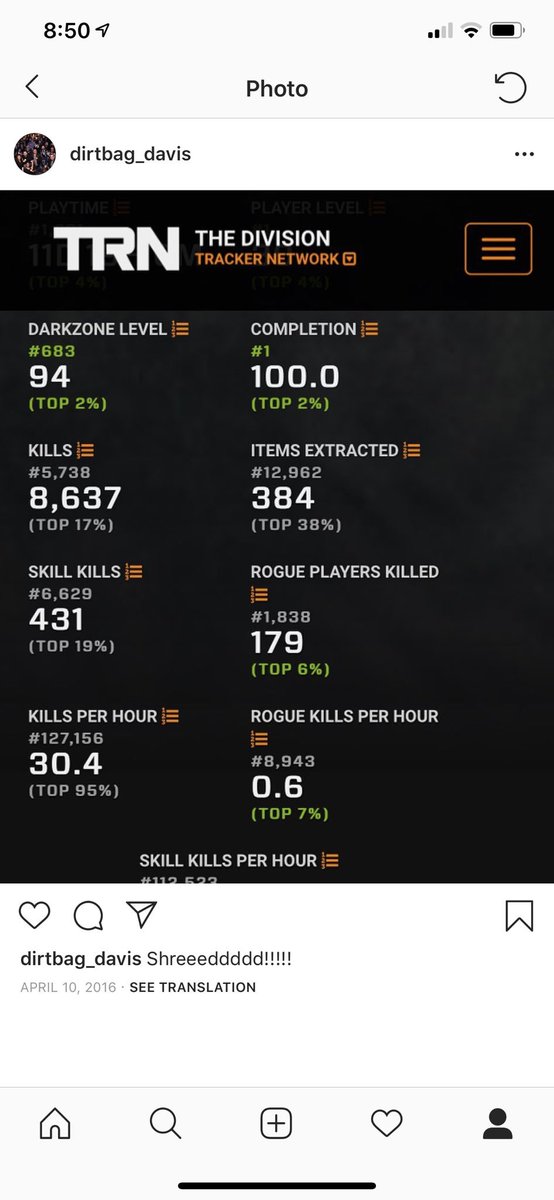 dirtbagin's tweet photo. Oh the memories when we shredded the dark zone in division 1 with @SplitDaWig top 1% #dz #41 #shred #ehhhh #timetodoitagain ๐๐๐ปโโ๏ธ https://t.co/6z0uByCWLa