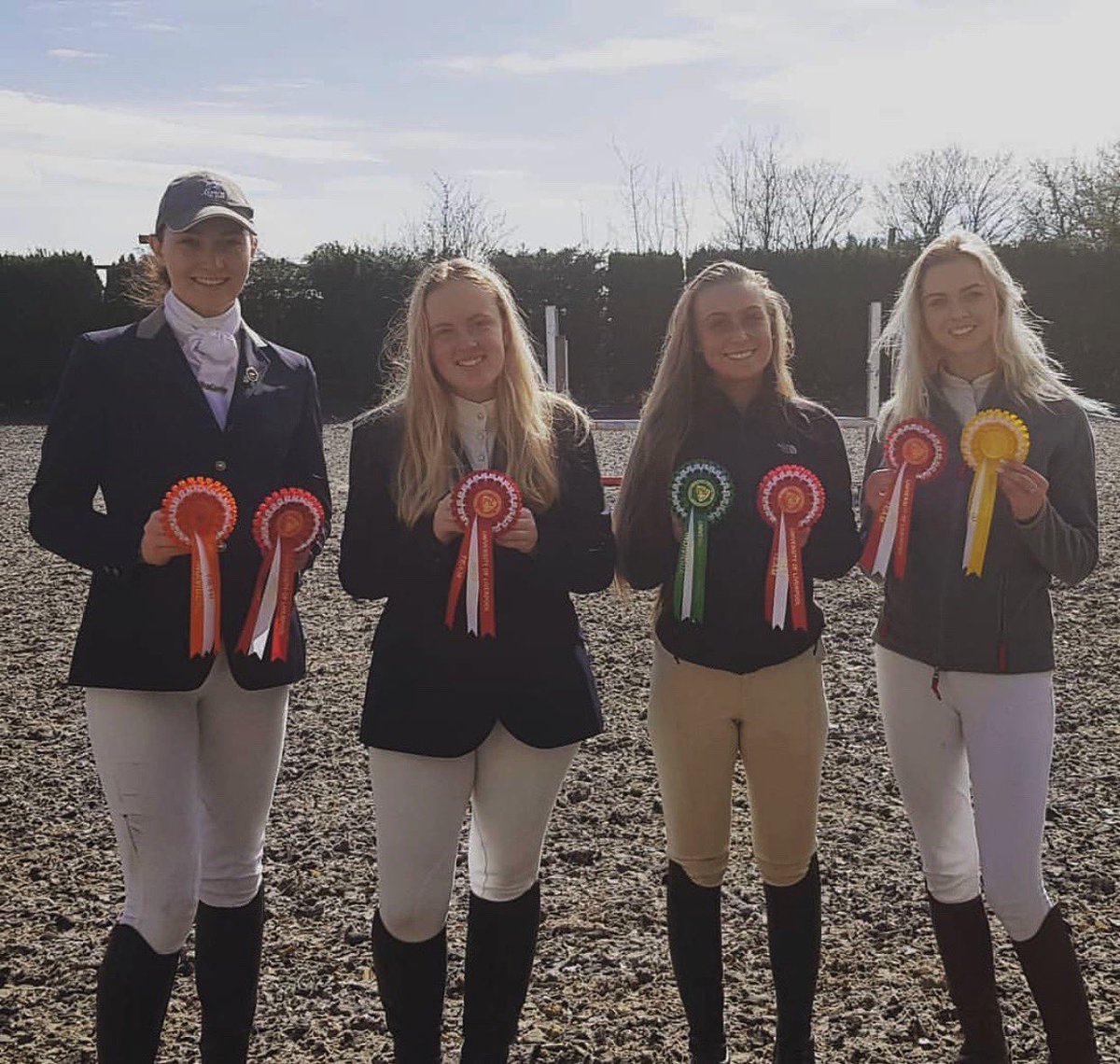 Massive well done to our B1 team who won at Liverpool yesterday! That means 3/4 of our teams are off to regionals!!! #chester #CSYou #chesteruni #equestrian #regionals