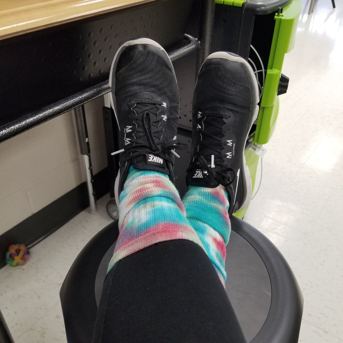 World down syndrome day! Thank you SKILLS program for the awesome socks @SandalwoodSS208