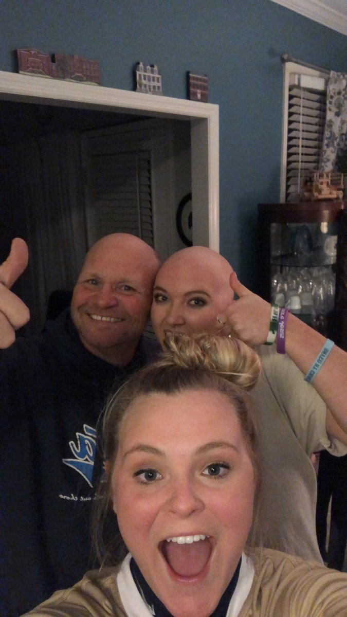 kendallmparker's tweet photo. This is Sammy. She is my BEAUTIFUL best friend. Sammy has alopecia which is an autoimmune diseases that causes her to lose her hair. This week she let me cut &amp; shave what was left of her hair. She is so strong &amp; confident and I am so PROUD of her! God is so good. ❤️ Proverbs 3:5 https://t.co/yopwiAEQdF