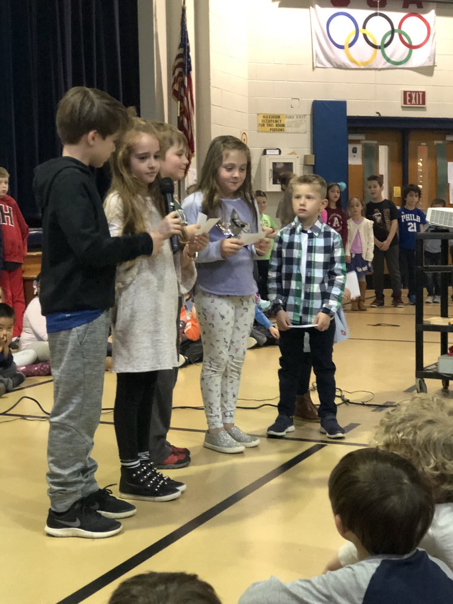 Sharing about our Animal Aide Fundraiser at the March Community Meeting #tatemsecondgrade #tatemtigerpride