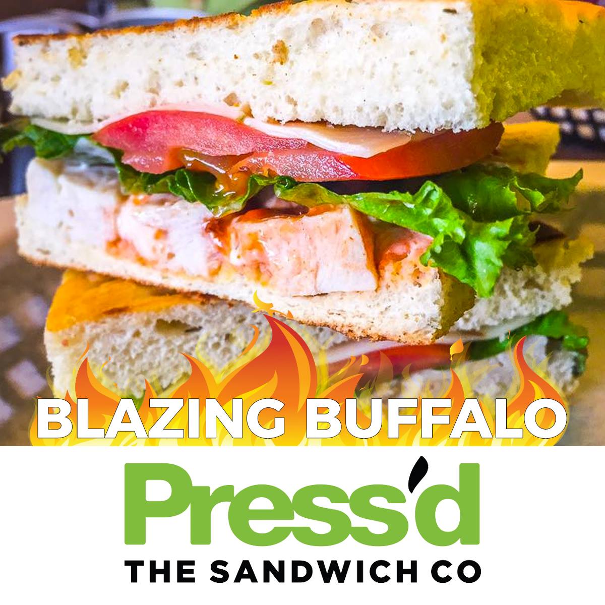pressdleduc's tweet photo. Have you tried our Blazing Buffalo yet? We made wing night into a sandwich. You're welcome. Come grab one today!

#getpressd #leduc #leducbusiness #leduclocal #lunch #hungry #food #foodie #sandwiches #sandwichoftheday #blazingbuffalo https://t.co/9Qua98V9jF