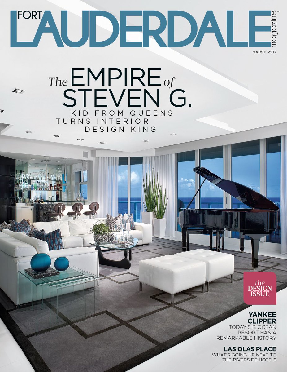 FtLauderdaleMag's tweet photo. Throwing it back to our 2017 #March Design Issue, featuring the uber-talented Steven G., of @interiorsteveng .
https://t.co/Rxc8qz0Sa6
#fortlauderdale #ftlauderdale #southflorida #florida #southfl #soflo #sofla #design #throwback #throwbackthursday #designissue https://t.co/Xu4rYM1xLO