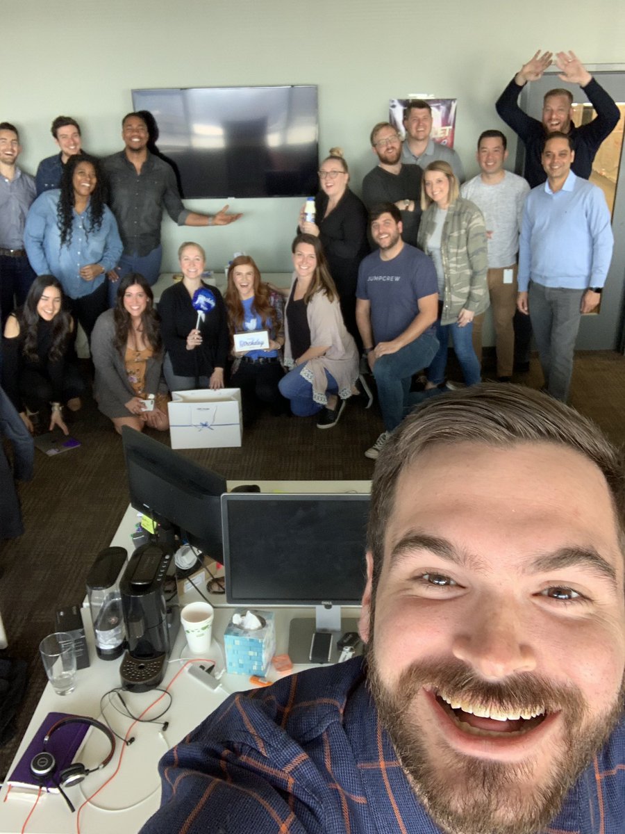 kevindolezal's tweet photo. Celebrating #HappyBirthdayTwitter with some @tiffstreats at the Nashville Nest!
#StartWithCookies https://t.co/bQnJ6pGlra