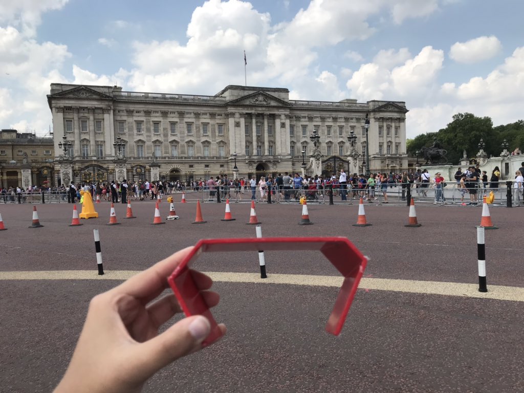 PathaKaustubh's tweet photo. @gauravkapur Hello from Buckingham Palace with my beloved red table that I won during last year’s IPL! Looking forward to another fun filled season with #CricBuzzLive! @joybhattacharj @Ajith_tweets @bhogleharsha @Sdoull @MichaelVaughan https://t.co/9hMl82t1Ra