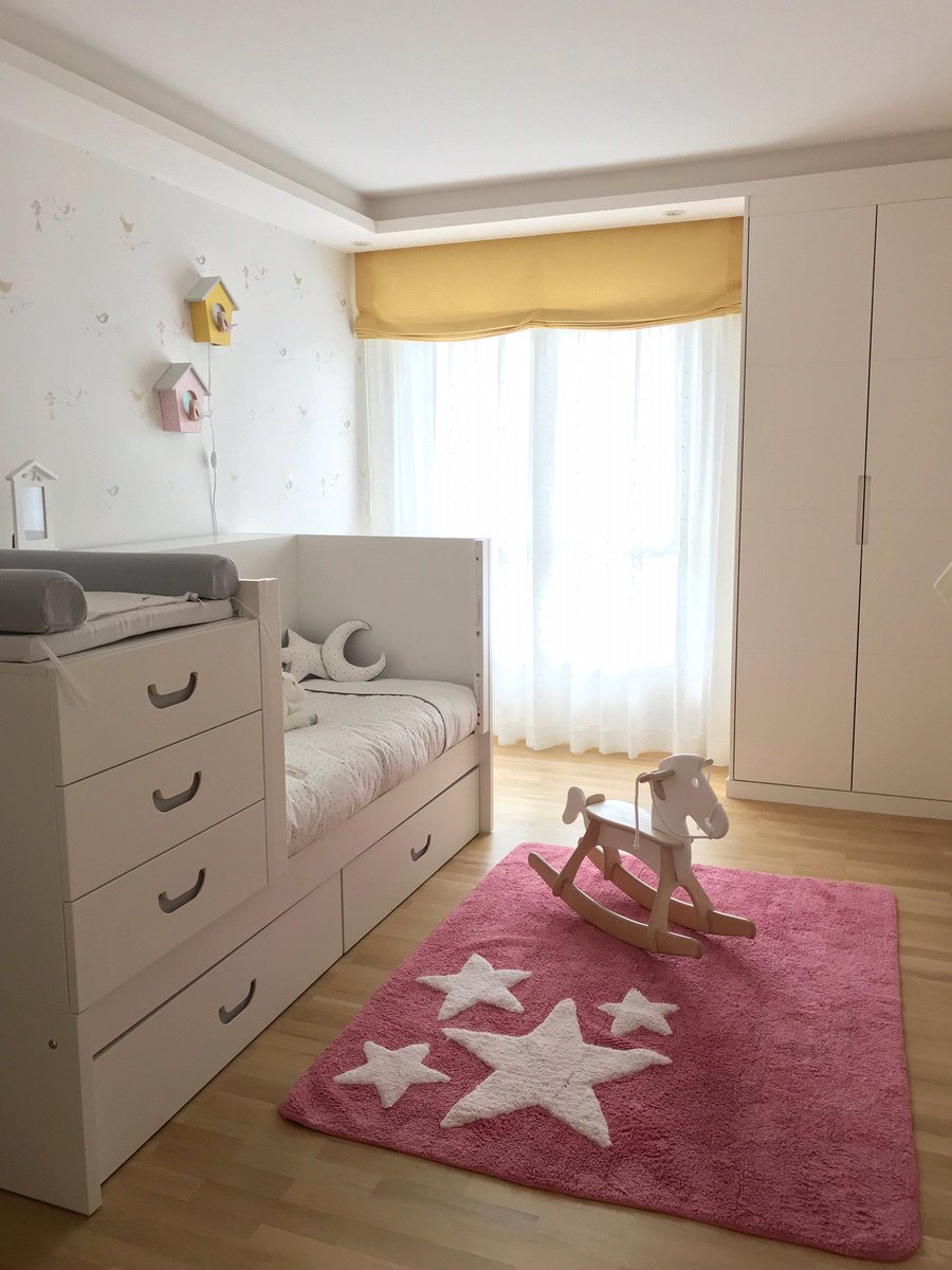 alondrababyroom's tweet photo. 😊Otra #habitacióninfantil lista para recibir a una princesita con nuestra #cunaconvertible Sero Joy y el caballito de madera Rocky💘 ¡¡Nos encanta!! #alondrababyrooms #bebencamino https://t.co/w3IfkMZesV