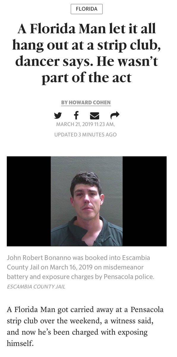 rebeccablumer's tweet photo. #FloridaMan https://t.co/mJ5NmovwhU