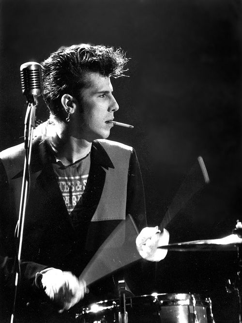 Happy Birthday Slim Jim Phantom March 21st  1961 , is the drummer for Stray Cats. 