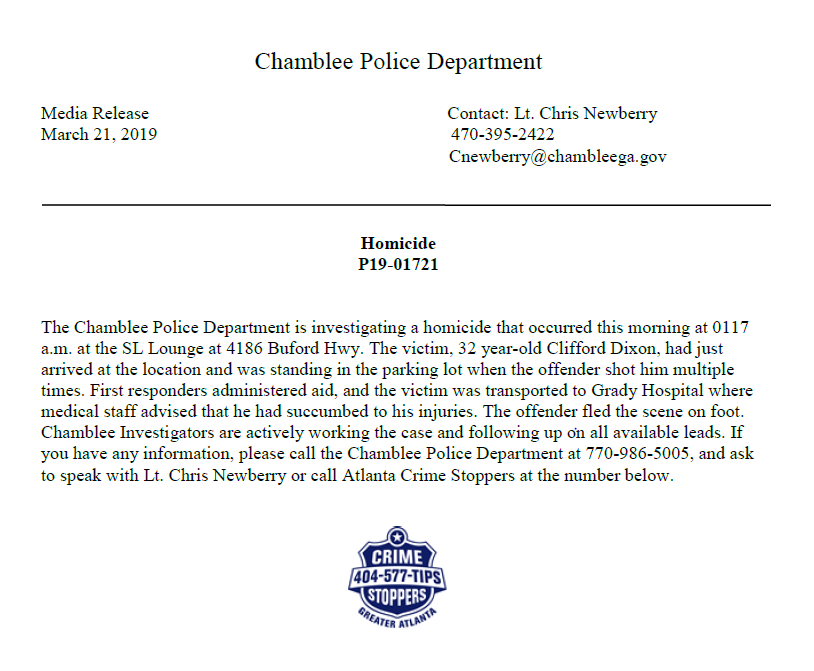 ChambleePDNews tweet media