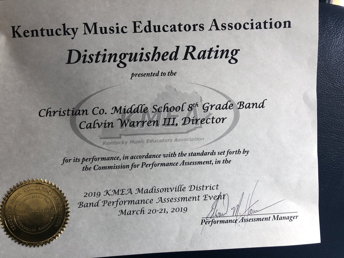 county_band's tweet photo. Congrats to the CCMS 8th Grade Band!! Distinguished rating at their Spring Concert Assessment! https://t.co/XcHWLk6dHX