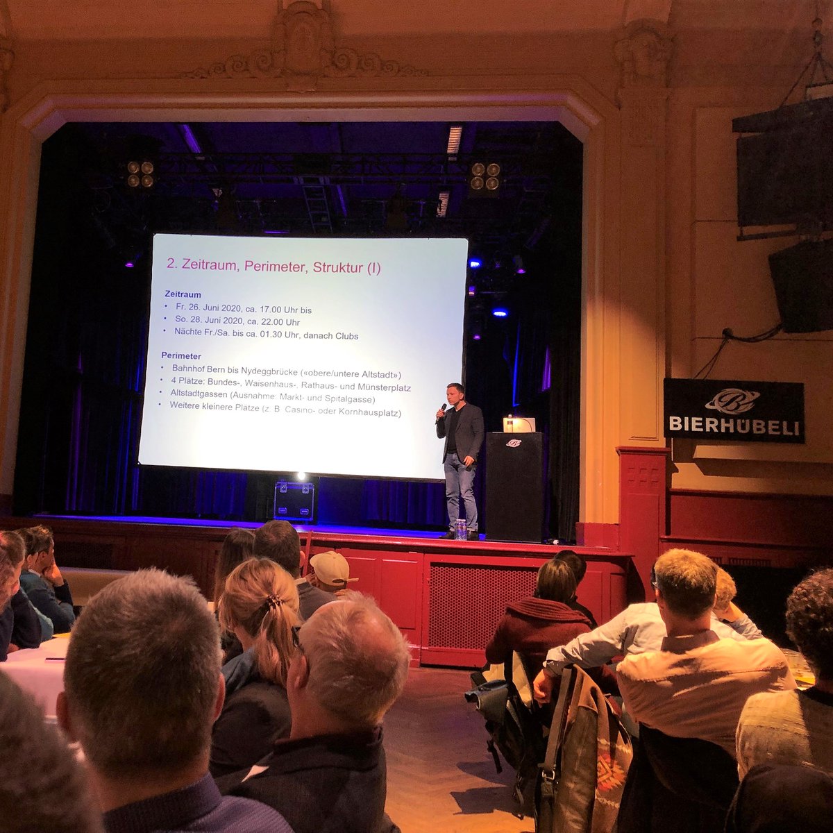 Von A wie «Aare-Surfen» bis Z wie «Zusammenarbeit mit Quartieren»: 70 Teilnehmende und über 220 Ideen am ersten Kreativ-Workshop im <a href="/bierhuebeli/">Bierhübeli Bern</a> #bernerstadtfest #baernerstadtfescht