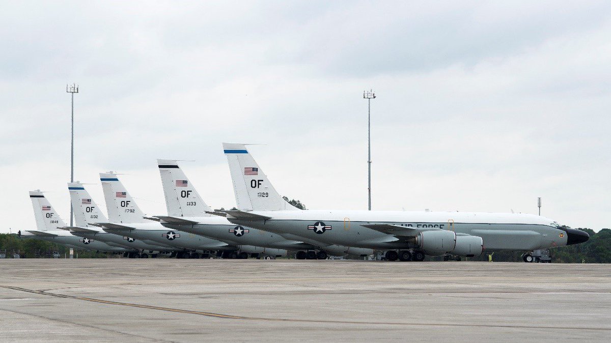 scramble_nl's tweet photo. Offutt AFB flooding part 2. MacDill AFB (FL) accepted 55th Wing reconnaissance aircraft. Read more at https://t.co/PNHNYk9pCX
#Avgeek #55Wg #38RS #45RS #1ACCS #OffuttAFB https://t.co/1kq7s7wKt5
