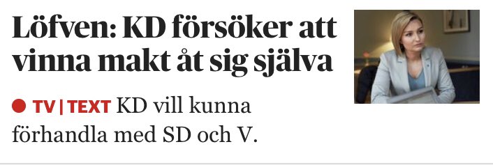 Skarpsynt iakttagelse av statsministern! 👏