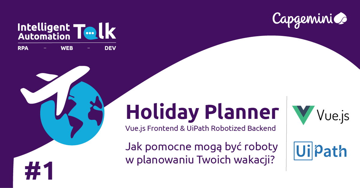 CapgeminiPl's tweet photo. Zdobądź i rozwijaj wiedzę z obszaru #RoboticProcessAutomation oraz programowania, którą przekażą Ci nasi eksperci z #AutomationFactory.
Zapraszamy do Krakowa na nasz pierwszy #IntelligentAutomationTalk :)
Dołącz do wydarzenia: https://t.co/T3JPbY5Mg8
Pamiętaj o rejestracji! https://t.co/CUThOw8Mjw