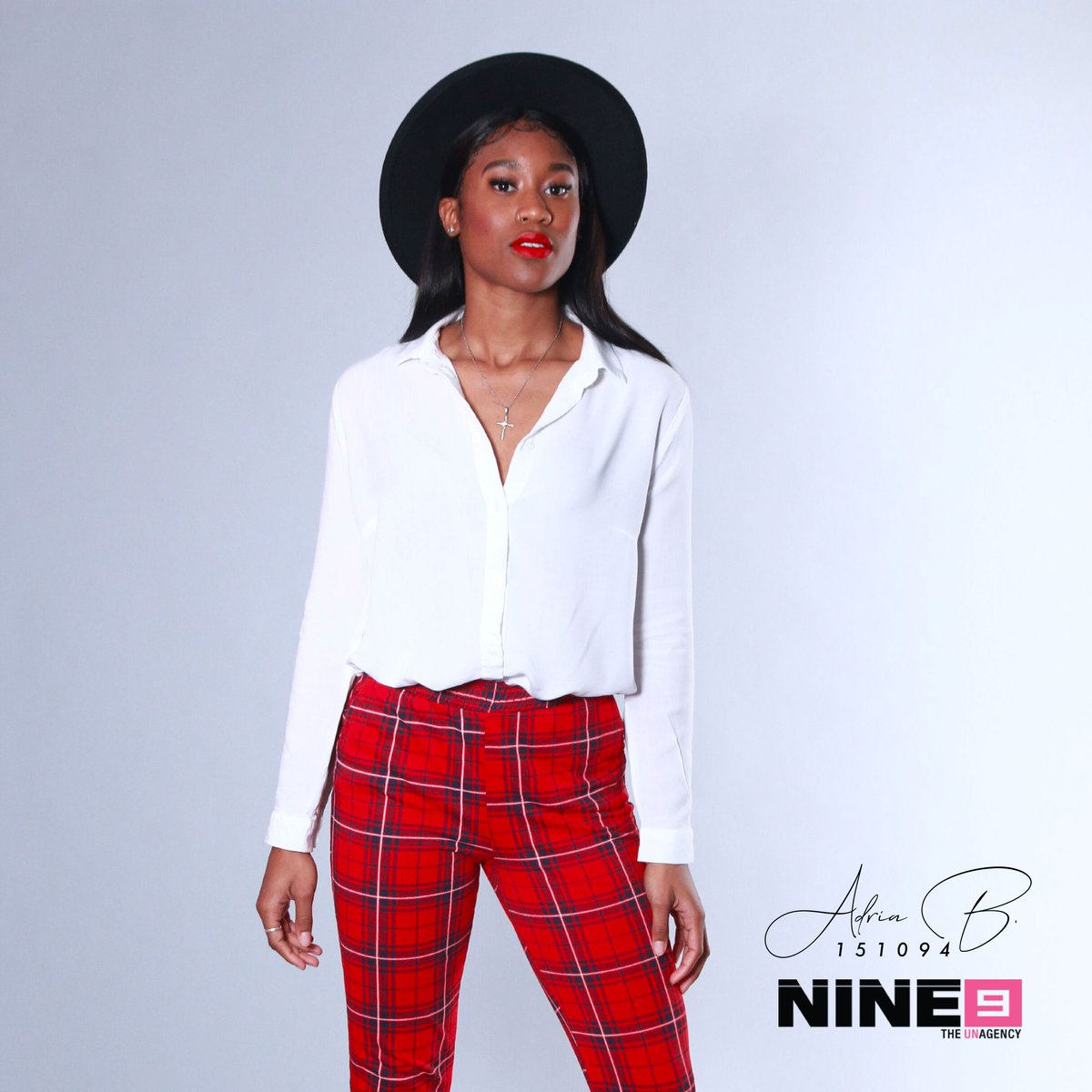 Nine9dotCOM's tweet photo. "The difference in winning and losing is most often…not quitting.” – Walt Disney.
.
#Model Adria | #Photo @rexlott | #IamNine9 #Nine9model #DC #Nine9 DC #Dcmodel #strikeapose #modeling #hat #NewFace #newtalentthursday #thursdaythoughts #plaid @nine9mag https://t.co/GofFlRBpL1