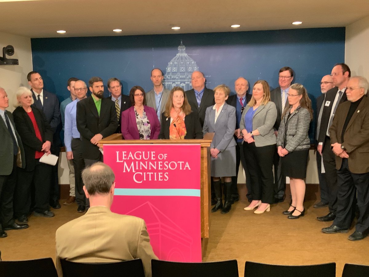 garyncarlson's tweet photo. City officials discussing need for state/local pothole partnership to fund local roads including the 86 percent of local roads not supported by the highway user tax distribution fund. #lmcleg #mnleg https://t.co/Bj0Atv91A1