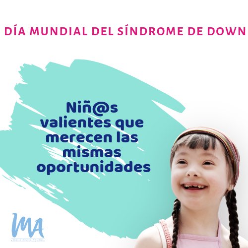 “Todos diferentes, todos iguales” ❤️  #DíaMundialDelSíndromeDeDown