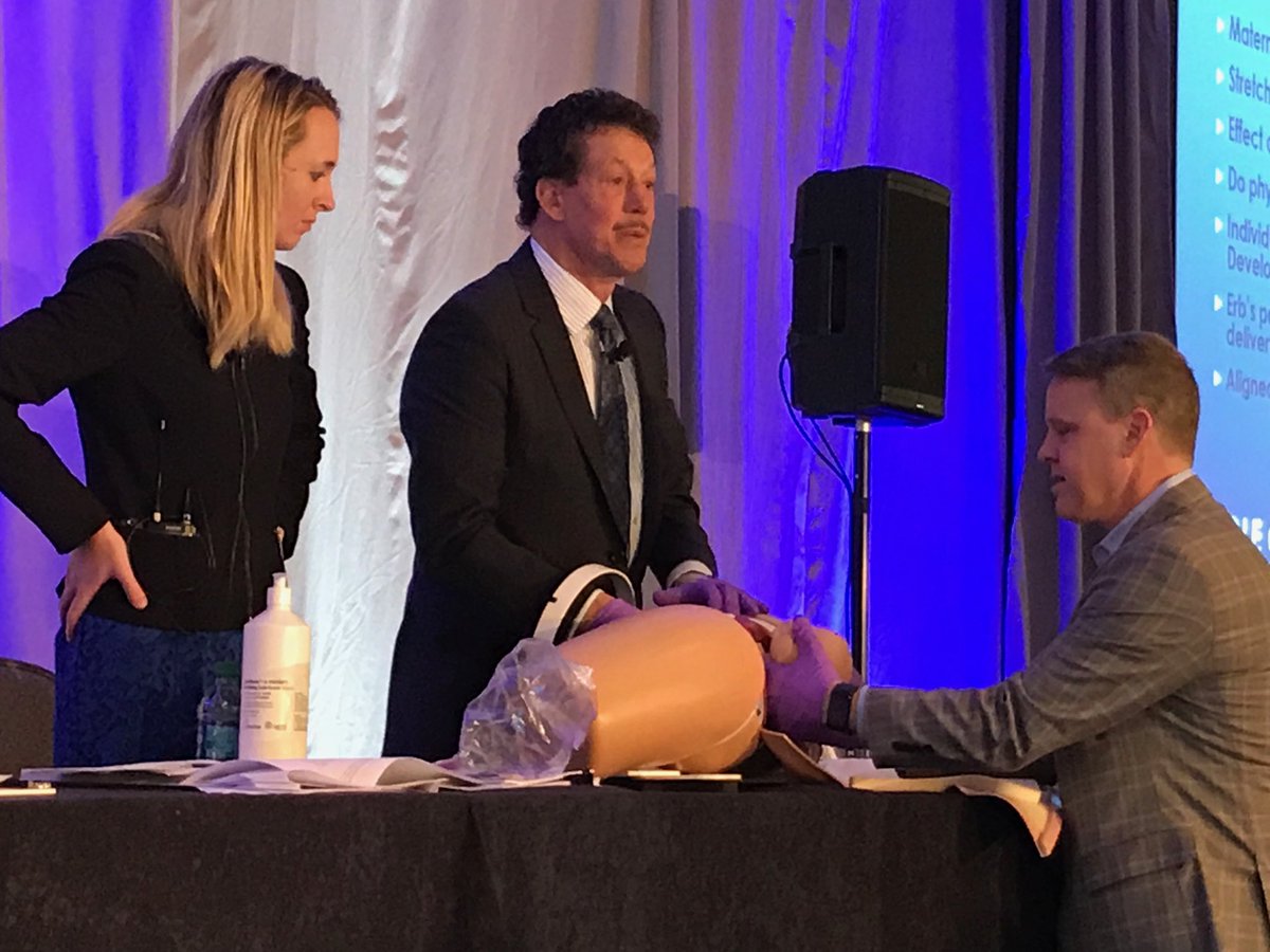 DRICommunity's tweet photo. We had a live birthing demonstration during the “Shoulder Dystocia and Brachial Plexus Claims: The Science” presentation at the #DRIMedLiability Seminar! https://t.co/c9GHlQup0Z