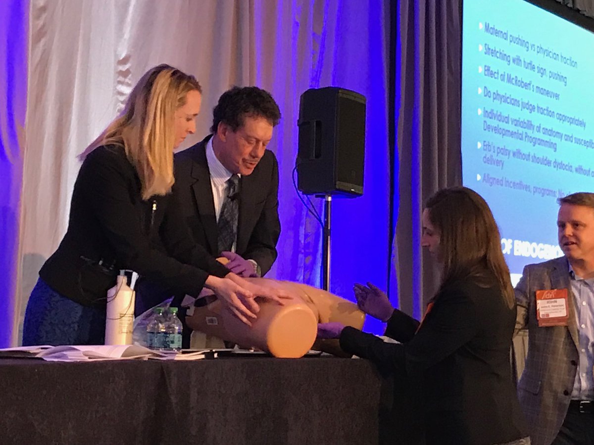 DRICommunity's tweet photo. We had a live birthing demonstration during the “Shoulder Dystocia and Brachial Plexus Claims: The Science” presentation at the #DRIMedLiability Seminar! https://t.co/c9GHlQup0Z
