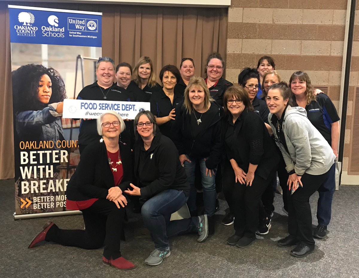 Lamphere Schools Nutrition Services at Oakland Schools Area 2 Workshop!
We love what we do!
#WEARELAMPHERE