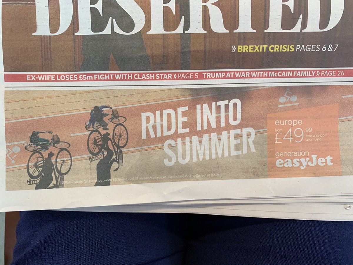 I’ve just seen this from <a href="/easyJet/">easyJet</a> - a bit rich given it cost me £90 just to take my bike to Milan and back in June to climb #passodelloStelvio. Perhaps #EasyJet are being a little disingenuous here... #cycling