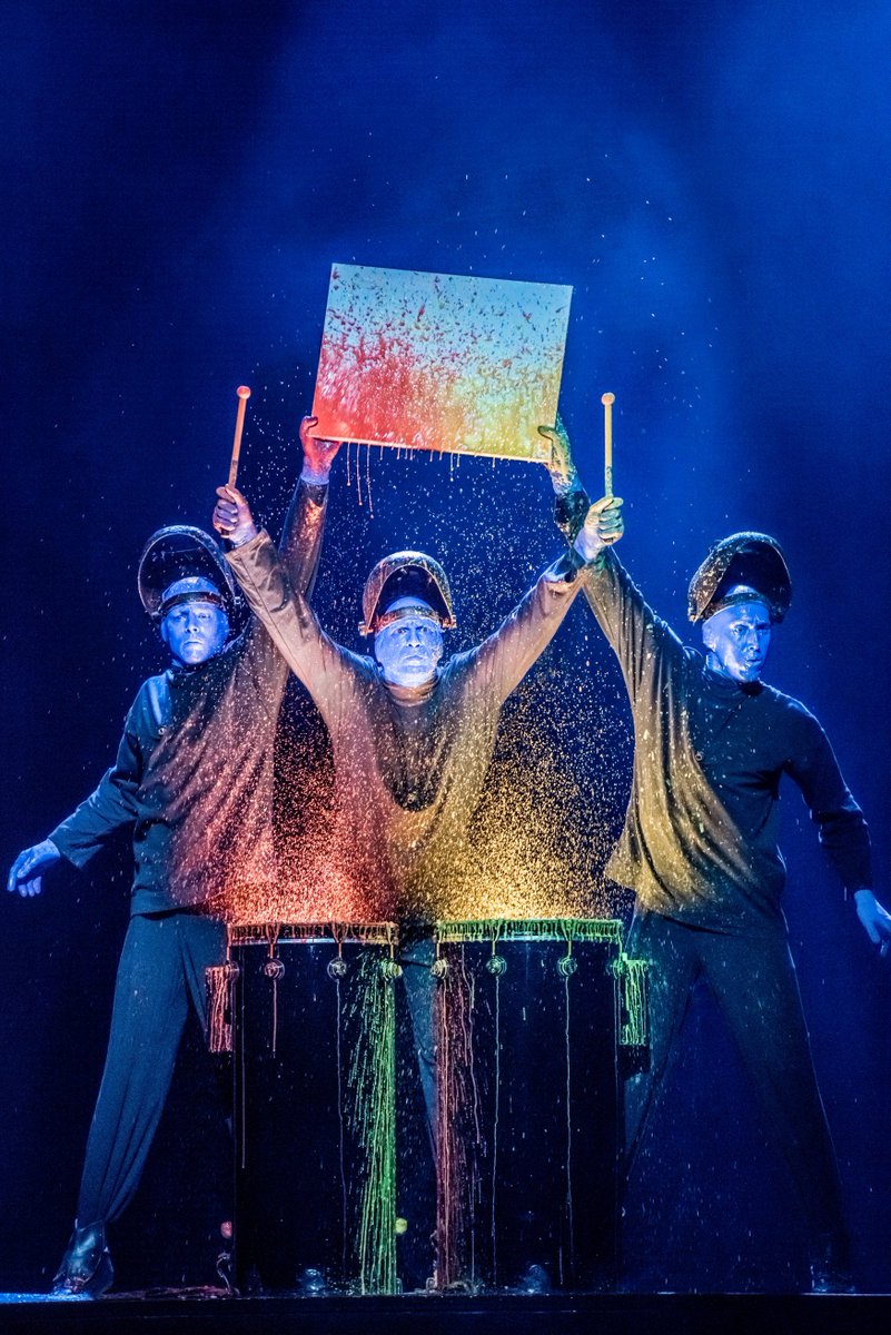 OK, #ygk! We have two tickets to give away to the <a href="/bluemangroup/">Blue Man Group</a> show this Saturday at 8 p.m. at the @LeonsCentre! All you have to do is 'like' and 'retweet' this post, then comment below, &amp; you'll be entered to win the tickets! Winner  announced tomorrow at 11:30 a.m. Good luck!