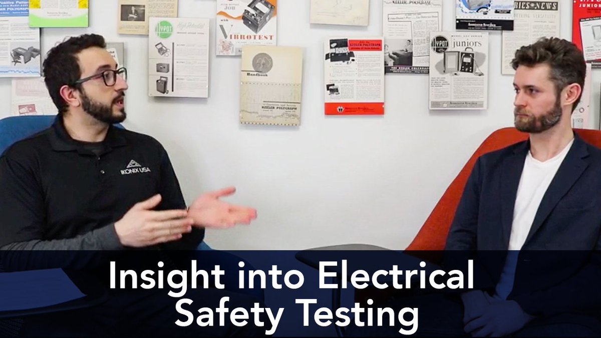 ARHypot's tweet photo. We're back with another video! Join us as we learn more about #ElectricalSafetyTesting with Nick Piotrowski, Project Manager at Ikonix USA.  Watch Now: https://t.co/BVdChVDt2P https://t.co/8zyy2FCAJG