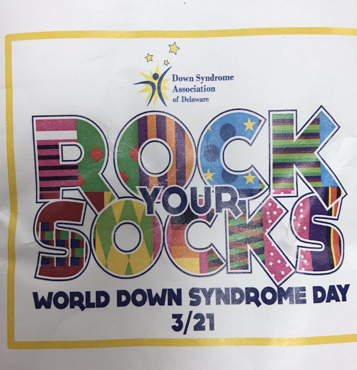 Room 205 “rocked their socks” to support Down Syndrome! #WeAreRedClay #RicheyProud #proudteacher