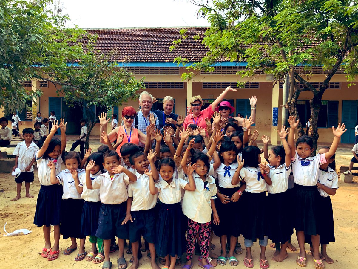 MomTrafalgar's tweet photo. The Education is the most important for our young generation, Thank you so very much trafalgar family #simplytrafalgar #cambodia https://t.co/Kx4Lq6vHOy