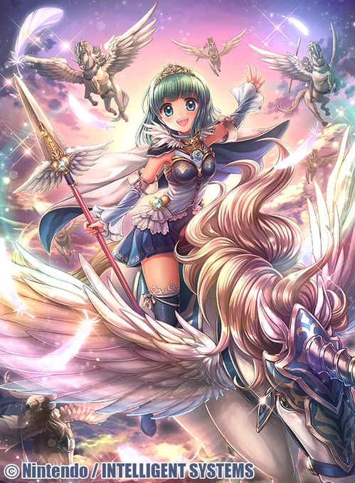 3/22発売 TCG「ファイアーエムブレム0(サイファ)」(https://t.co/WPIBNwJ5tb  )第16弾にて
【ラグナの天馬姫 セルディア】【おてんばなプリンセス セルディア】のイラストを描かせていただきました:)
よろしくお願い致します!
#FEcipher 