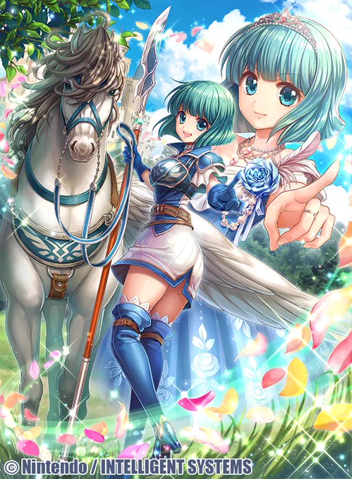 3/22発売 TCG「ファイアーエムブレム0(サイファ)」(https://t.co/WPIBNwJ5tb  )第16弾にて
【ラグナの天馬姫 セルディア】【おてんばなプリンセス セルディア】のイラストを描かせていただきました:)
よろしくお願い致します!
#FEcipher 