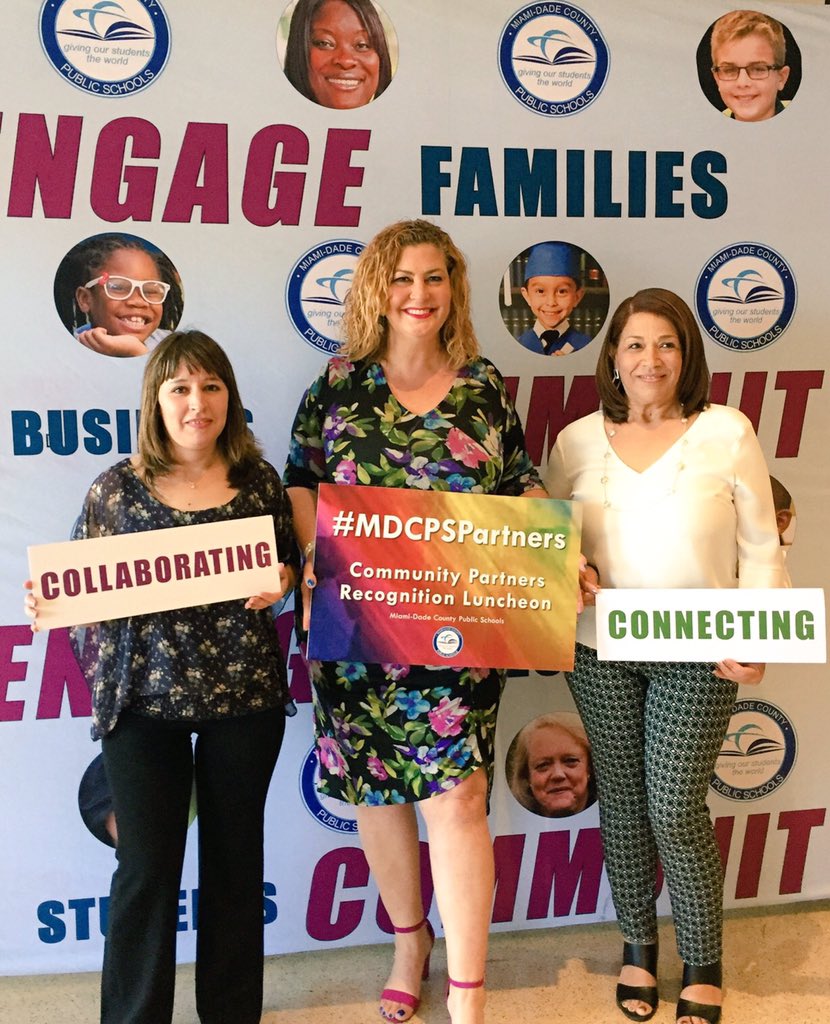 MDCPS's tweet photo. Honoring our community partners - volunteers, businesses, non-profits, and municipalities for giving back to @MDCPS. #MDCPSpartners @MDCPSCommunity https://t.co/HblIgJk3lM