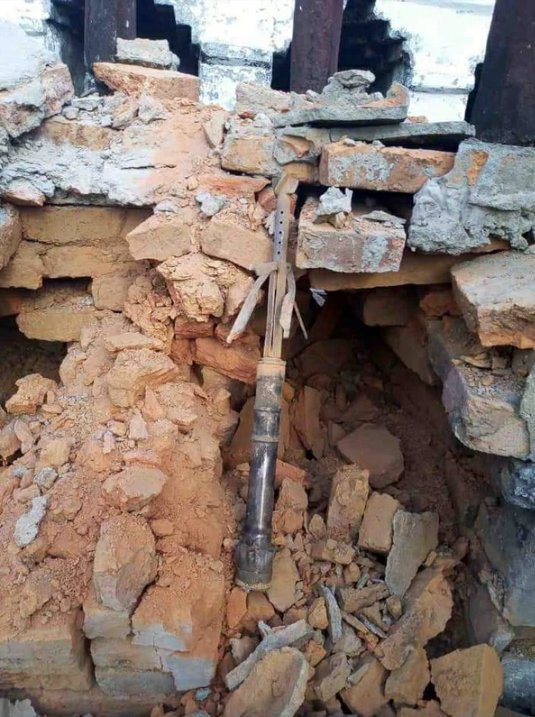 His Buthidaung Township, Arakan State Historic Old temples destroyed by the Burmese army attacked