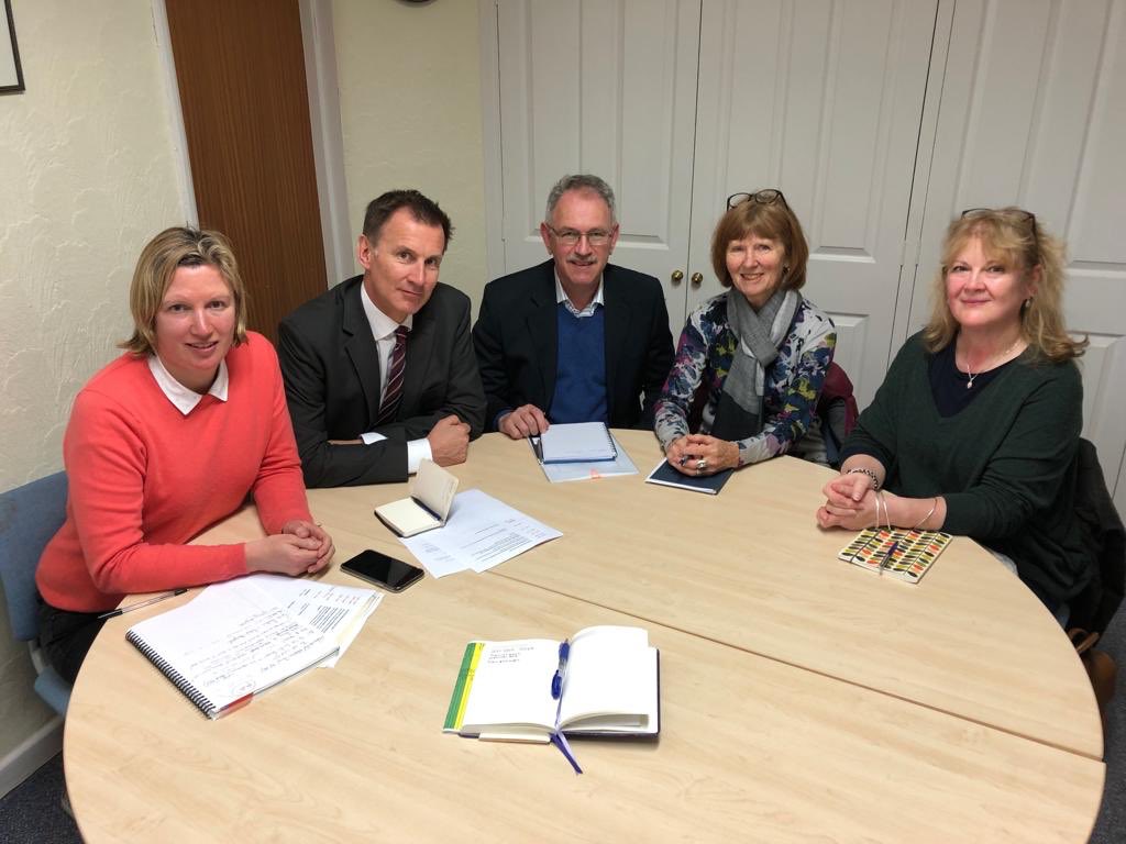 Wrote today to @claireperrymp asking her to look into the proposal to drill for oil/gas in Dunsfold. This follows a meeting with local councillors, as well as constituents from <a href="/ProtectDunsfold/">Protect Dunsfold</a> who are understandably concerned.
