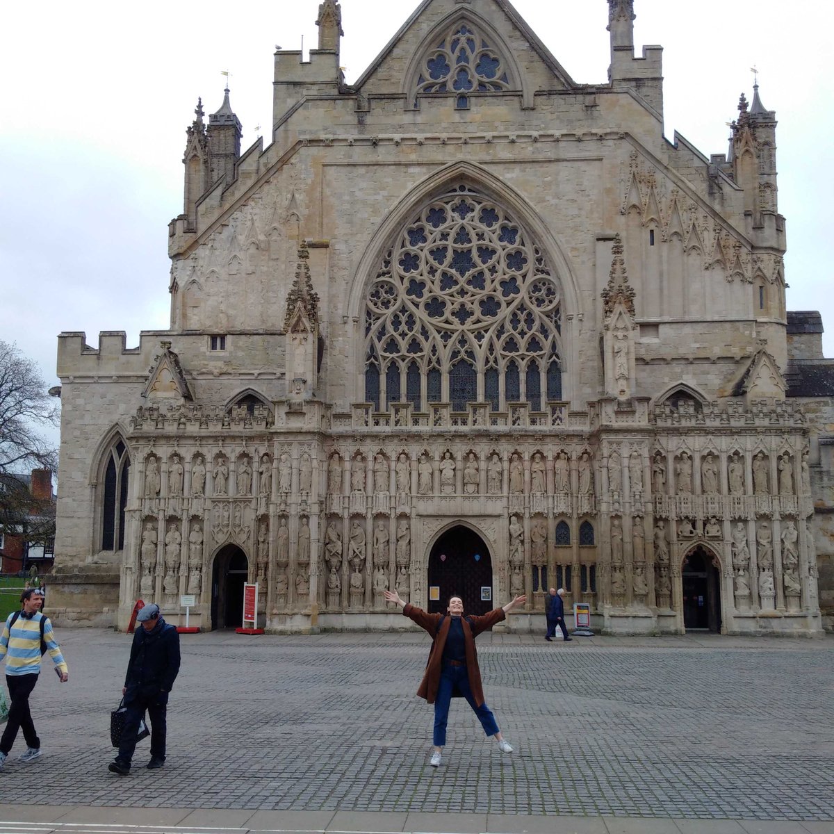 LAJwriter's tweet image. Knock, knock, knocking on Devon's door... I think the #thirdborn is pleased to see me.