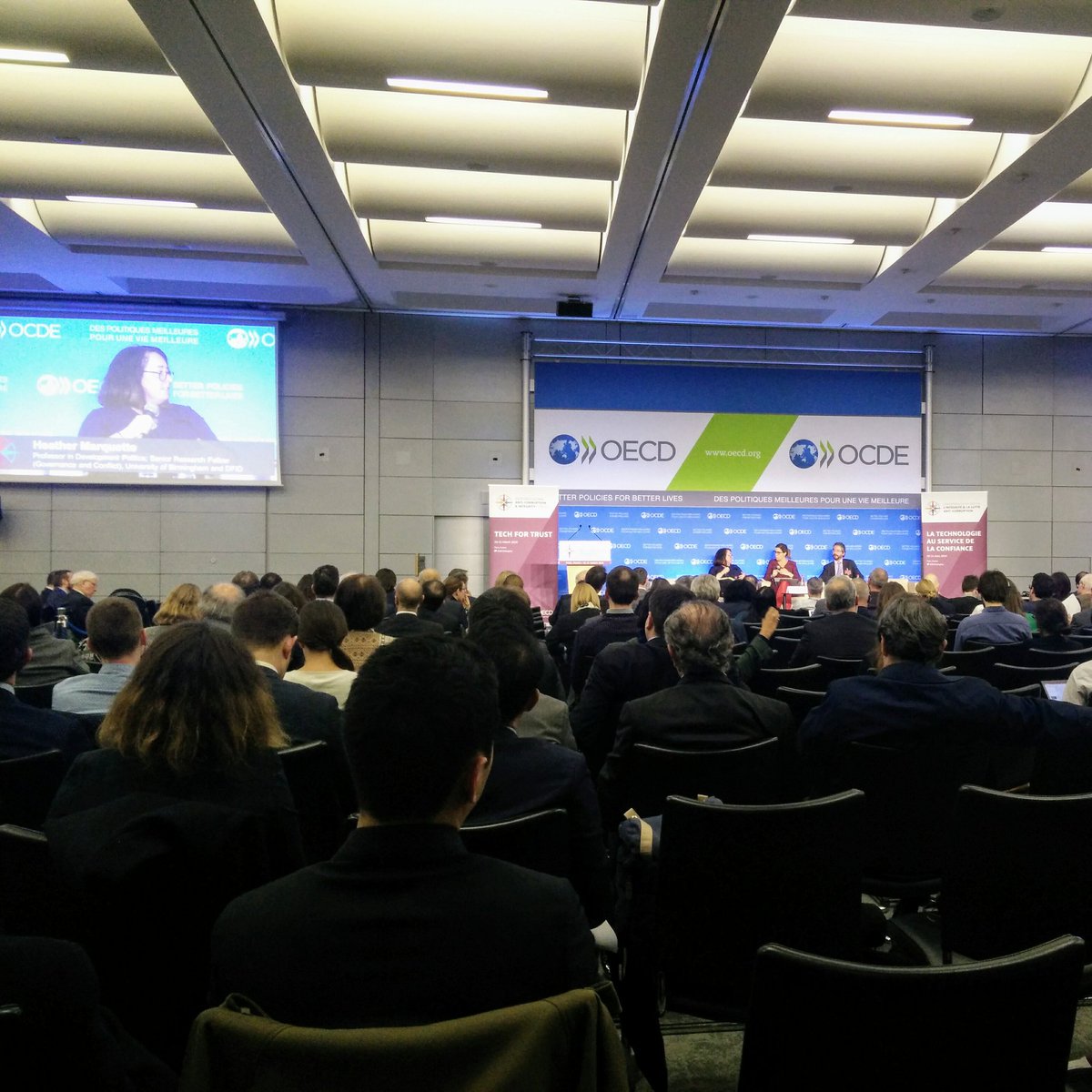 Joining the many panelists that gave kudos to <a href="/OECD/">OECD ➡️ Better Policies for Better Lives</a> for creating many females dominated panels at the #OECDIntegrity.
Very encouraging to see!