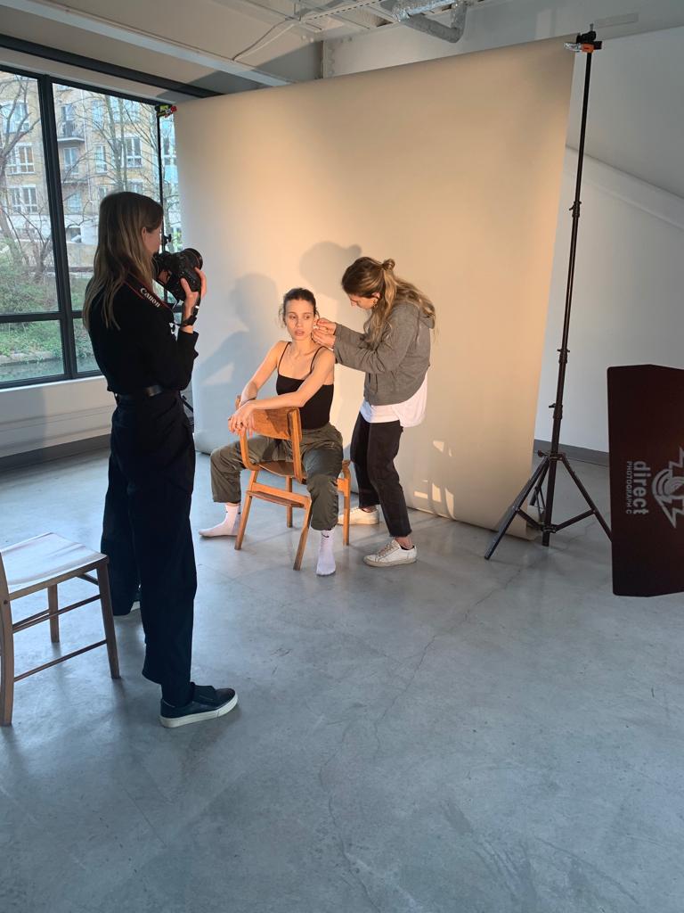 otiumberg's tweet photo. #BTS from our shoot yesterday, we had so much fun working with our new #otiumberggirls and the amazing talents at @GlasshouseSalon https://t.co/w0R1ttcifw