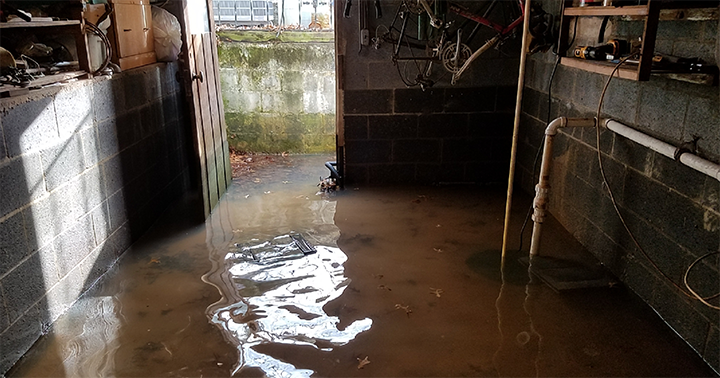 SummitES's tweet photo. Does this rain have your home looking like this? Is your sump pump not keeping up? Call us now for waterproofing and water remediation. (703) 551-4602 https://t.co/1I34zQggbB