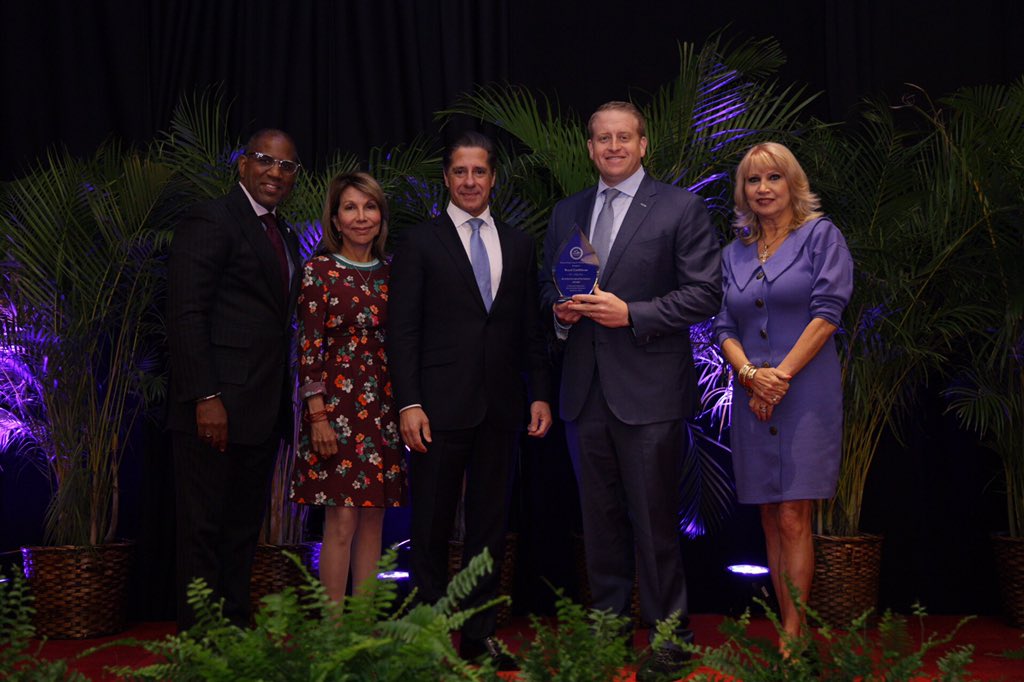 MDCPS's tweet photo. Congratulations to the recipients of the 2019 Superintendent’s Choice Awards - @5000RoleModels, @MiamiDadeCounty, @RoyalCaribbean &amp; @FatherhoodTFSF! These organizations have demonstrated an extraordinary and ongoing commitment to education. #MDCPSpartners @MDCPSCommunity https://t.co/CRbDOKxE2D
