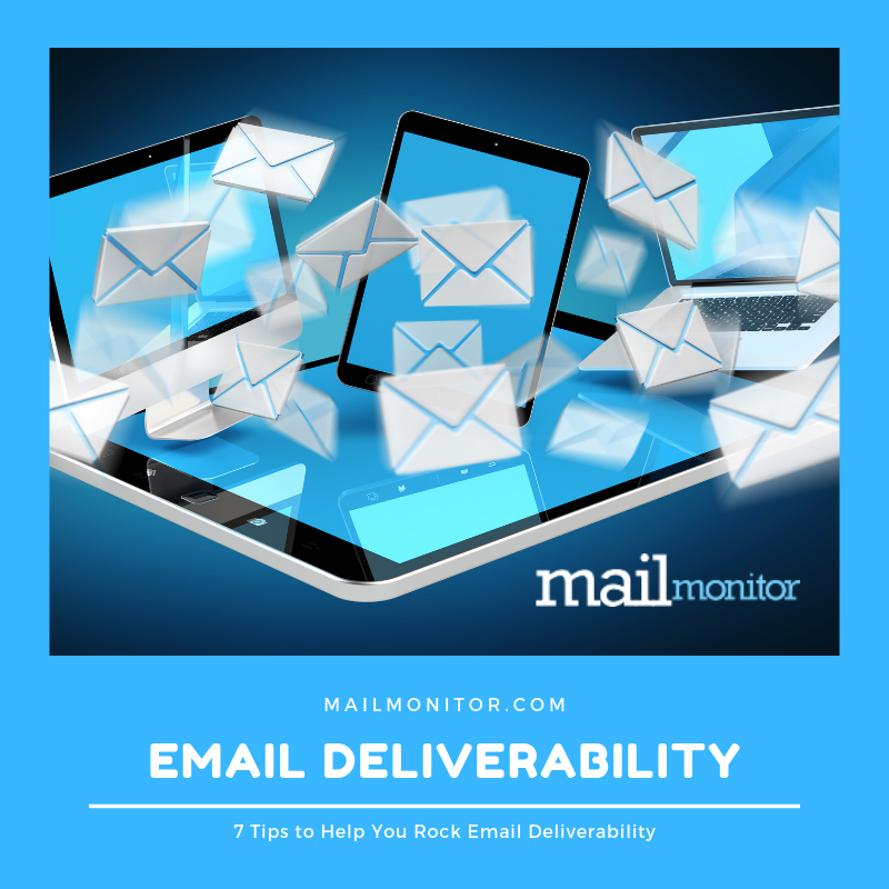 Email deliverability is the number one metric we should all be driving to as email marketers.  Here are seven ways to improve your overall email deliverability metrics.

zurl.co/N1pQ

#emaildeliverability #emailmarketing #inboxdelivery #emailmarketing #mailmonitor