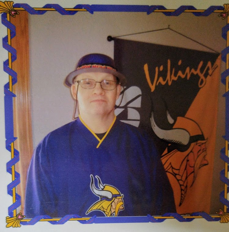Thinking about this guy today on #WorldDownSyndromeDay2019 . The BIGGEST MN Vikings fan and best Uncle. 💗