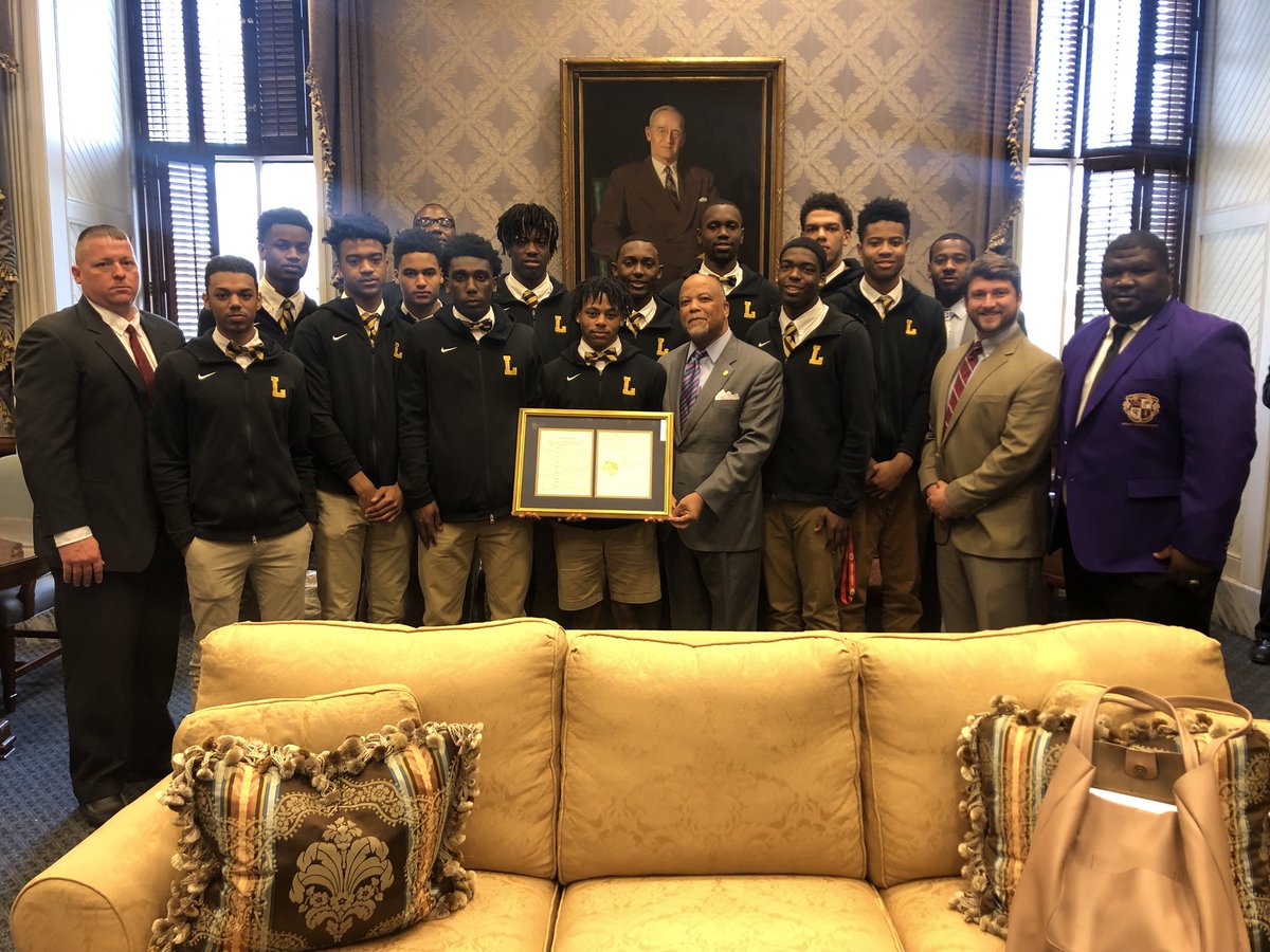 CoachJMerritt's tweet photo. Legacy Early College (SC) recognized on the floor of the Senate at the State House in Columbia, SC by @KarlAllenSC for an amazing 34-5 USA Prep National Championship season!  Great experience for our scholars! https://t.co/5Qwt8sQQOQ