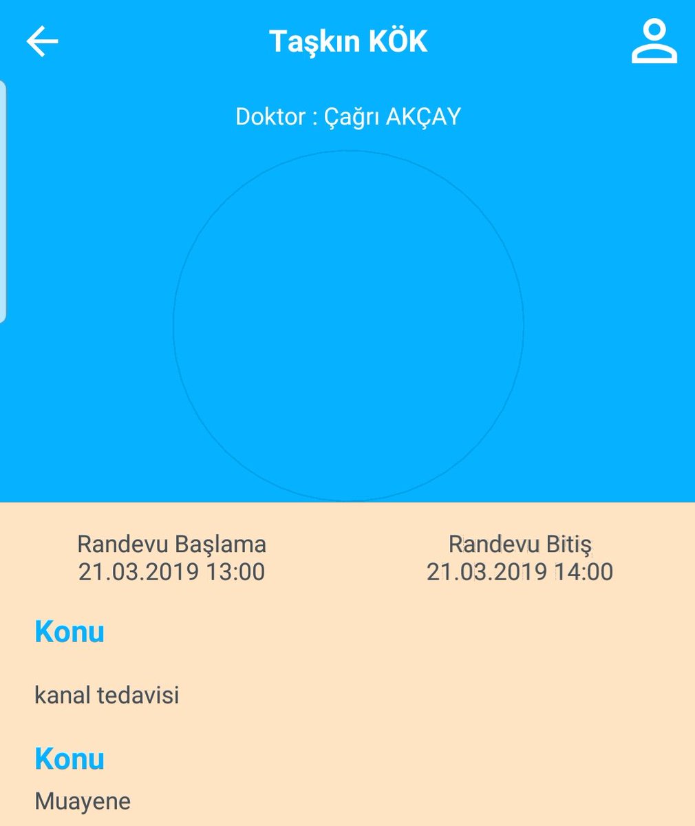 tedavinin sonunun hasta adından belli olması.............