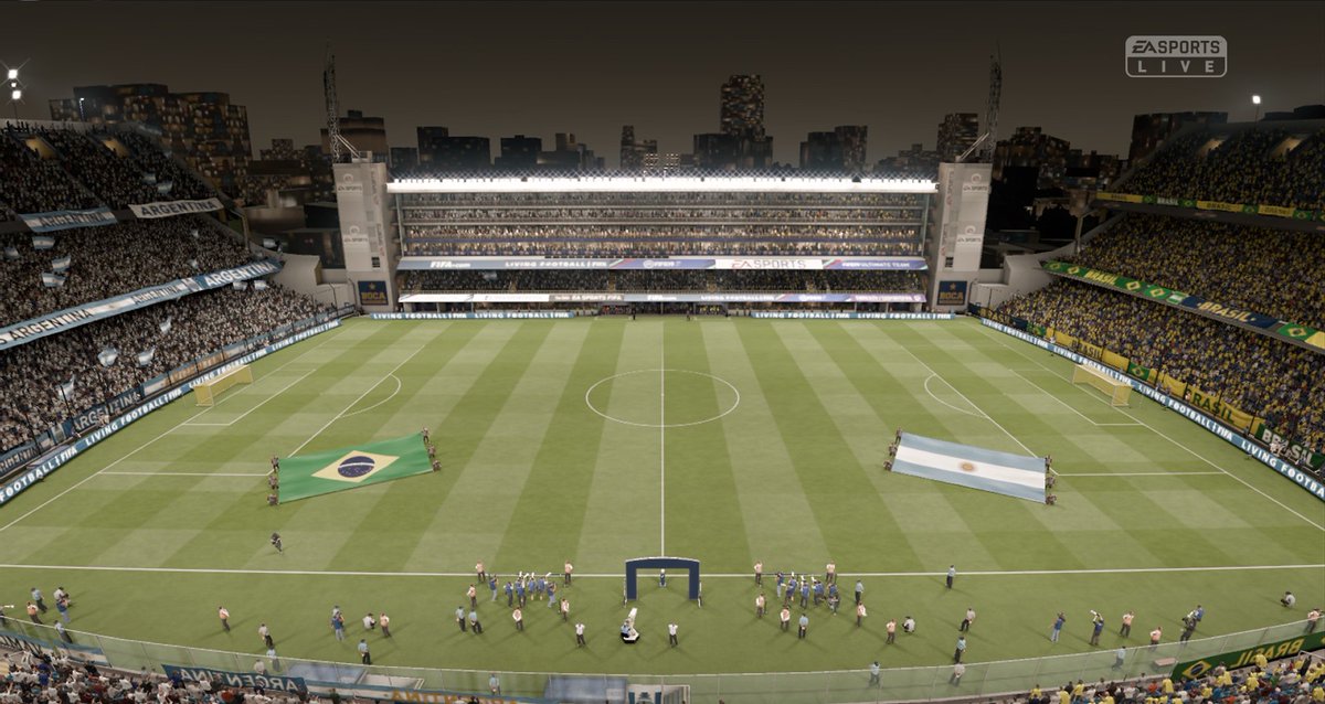 NaferFIFA's tweet photo. Konami: "¡Qué linda mi exclusividad!"
Konami: "Se rompió mi exclusividad..."
La Bombonera en FIFA 19 #FIP19 https://t.co/kZFJyDQH8C
