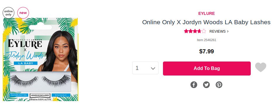 SophiaV38004019's tweet photo. Jordyn Woods eyelashes are now online go check them out at https://t.co/kd7JhrBGcc. #BAHSSMM #BAHSLAP2B https://t.co/pitmHVP4Fd