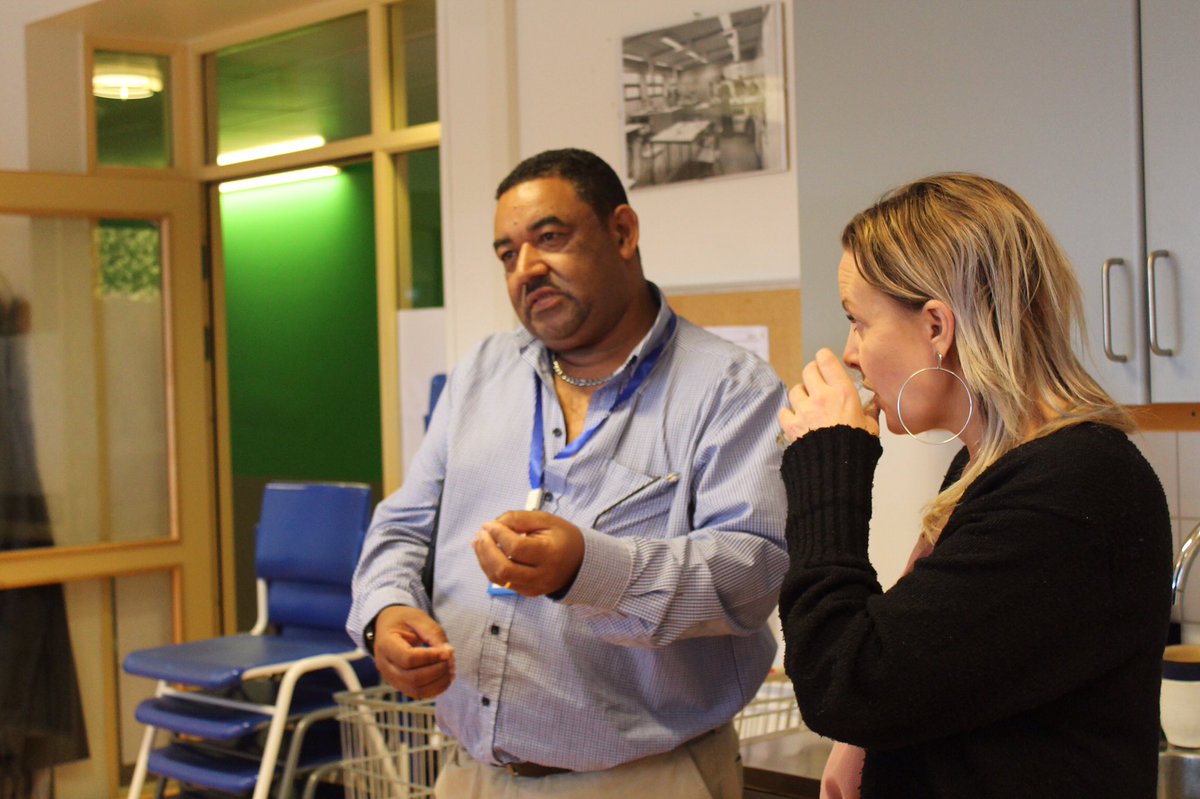 EMubuntu's tweet photo. #Wisehubbers on #SwedenDay2 at #Brandbergskolan discover a great deal of similarities between the school just south of Stockholm and the schools and neighborhoods of our own #WisehubPrincipals #AccountabilityThinking @JmTsharane @resandrews @siphosethups @KwavuSA @SwedeninSA https://t.co/n1EKNmwR9I