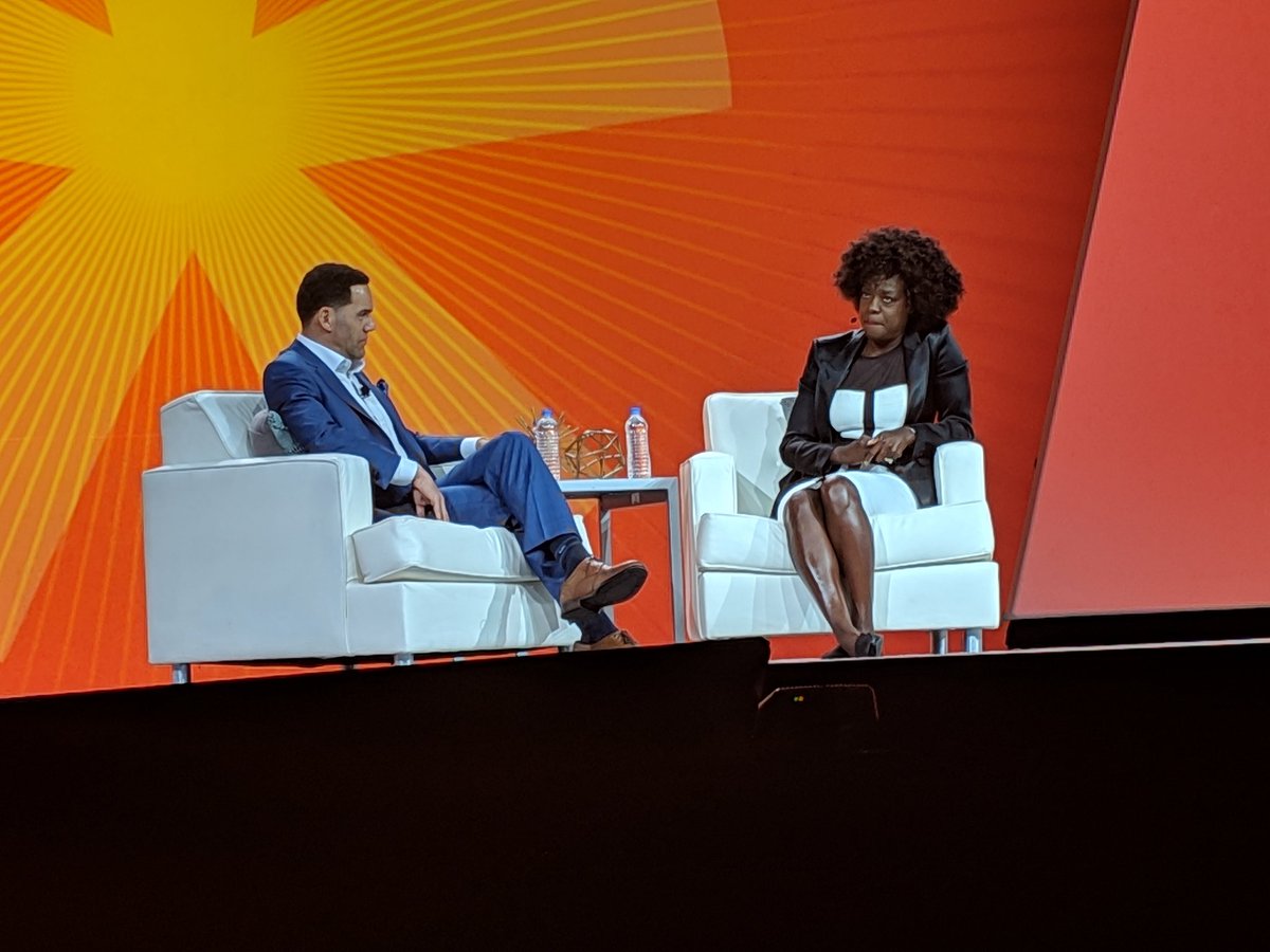 humansinsociety's tweet photo. @violadavis: "For most of my life, I waited for people to see me." I'd love to be able to share more of this incredible experience, but I'm honestly crying too hard. #WorkHuman2019 #workhuman https://t.co/j3pyXUdffG