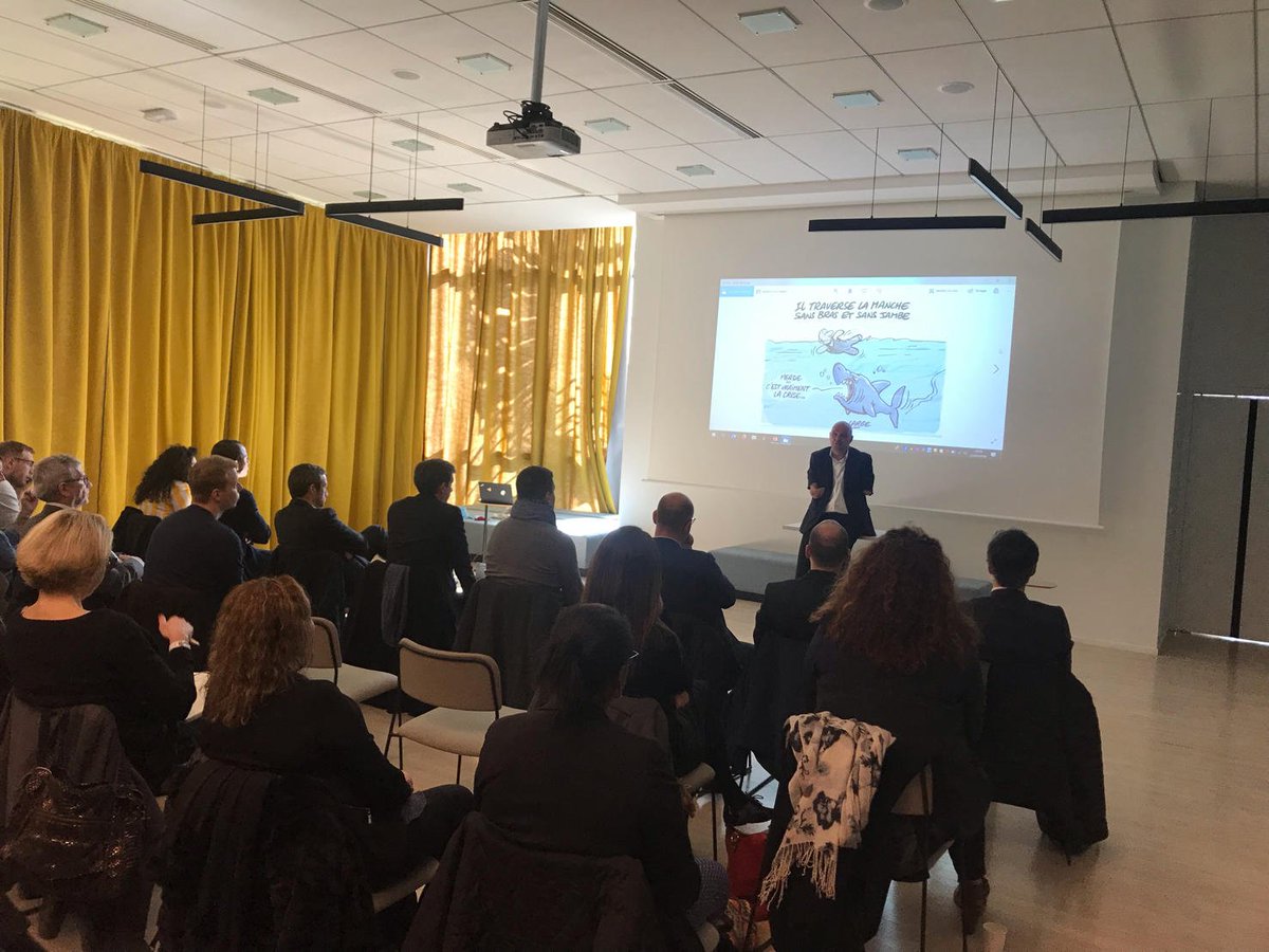 Assurone_Group's tweet photo. Ce matin, les managers de l’entreprise ont eu la chance d’écouter le récit de @PhilippeCROIZON : son histoire, son parcours et l’un des enseignements qui en ressort « rien n’est impossible ». Un discours touchant et drôle pour accompagner la présentation de la #stratégie 2019. https://t.co/uQ6Hxk5cMa